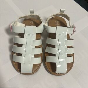 White Kids/Toddlers Sandals